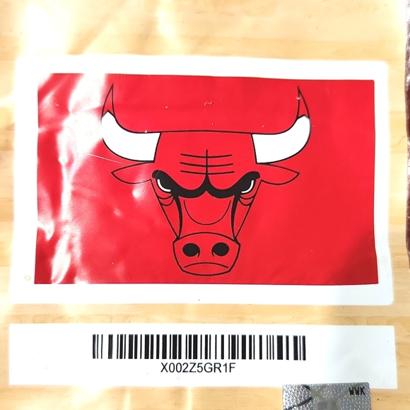 NEW Chicago Bulls Fan NBA Main Logo Red Flag 36" X 60" - Picture 2 of 4